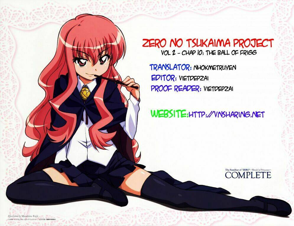 Zero No Tsukaima! Chapter 10 - Trang 2