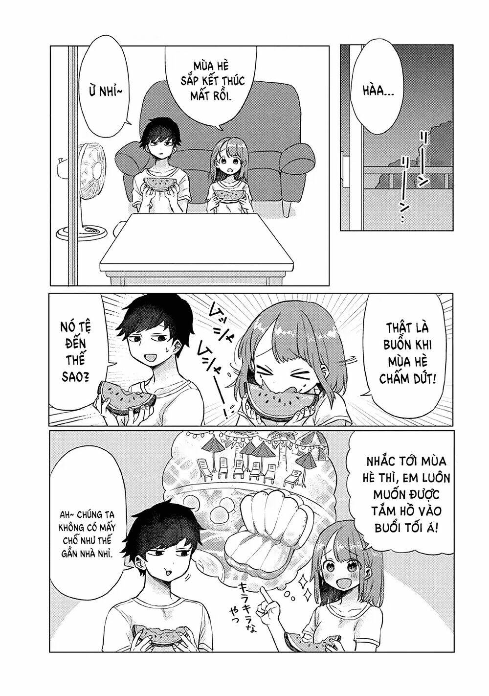 zettai ni furo ni hairitakunai kanojo vs zettai ni furo ni iretai kareshi chapter 15 - Next chapter 16