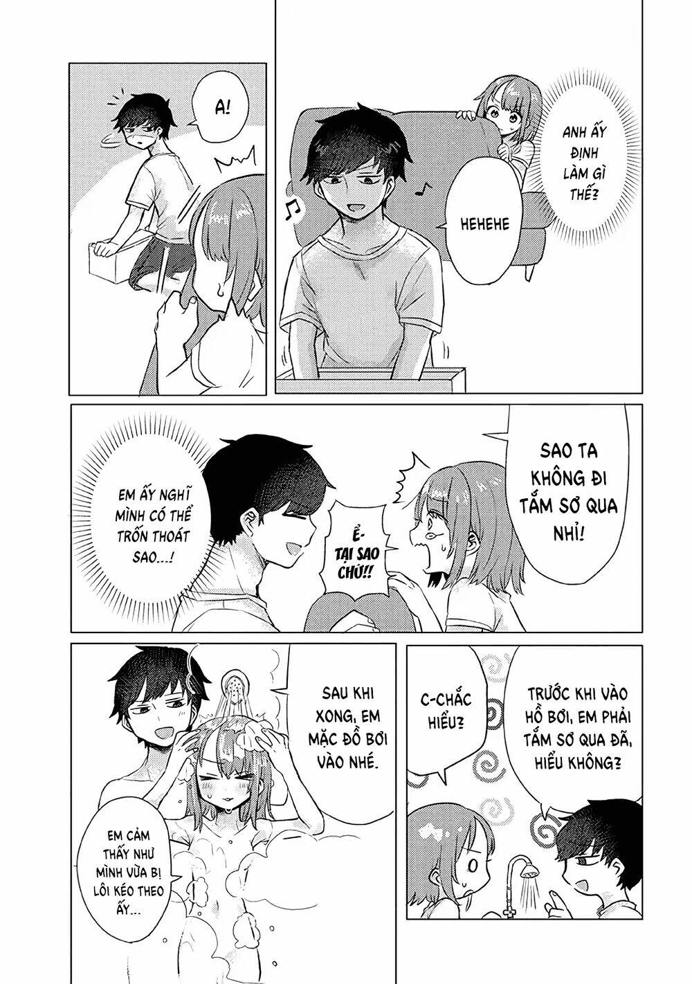 zettai ni furo ni hairitakunai kanojo vs zettai ni furo ni iretai kareshi chapter 15 - Next chapter 16