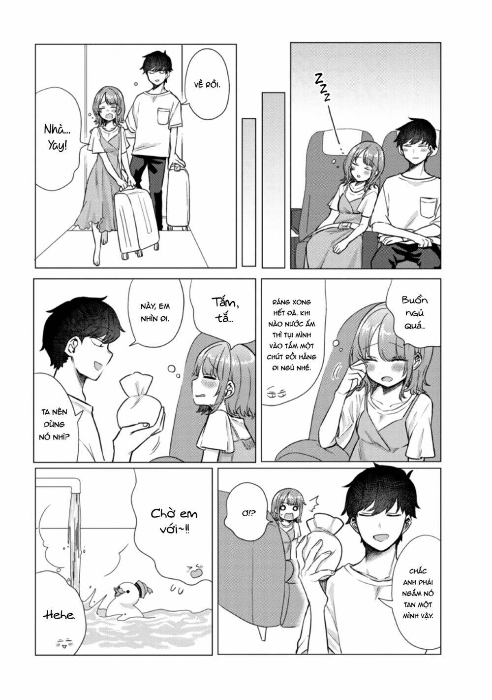 zettai ni furo ni hairitakunai kanojo vs zettai ni furo ni iretai kareshi chapter 45 - Next chapter 46