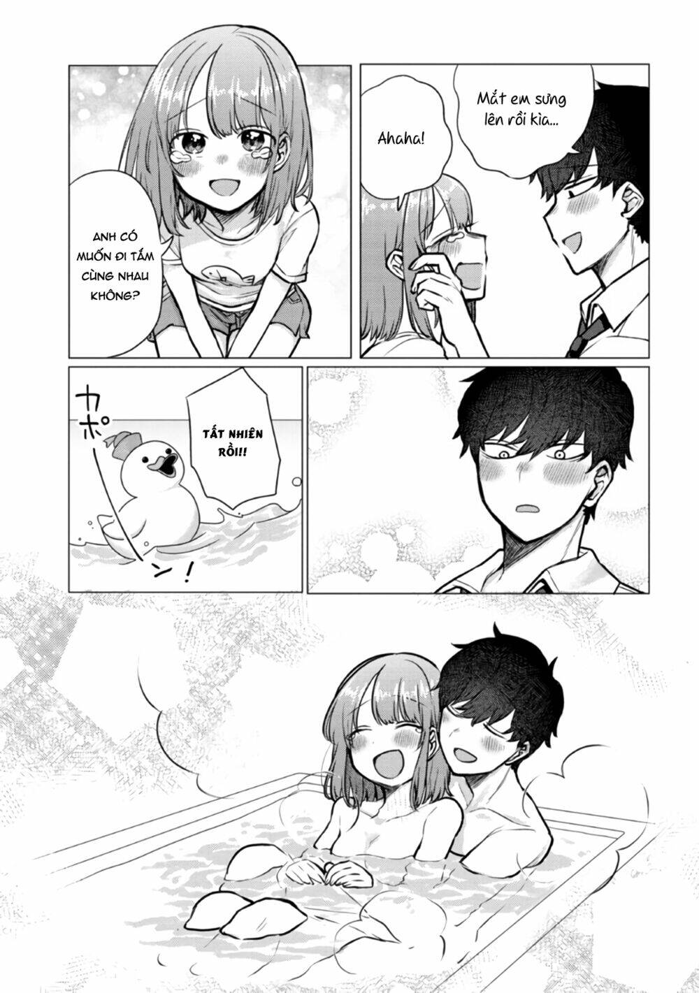 zettai ni furo ni hairitakunai kanojo vs zettai ni furo ni iretai kareshi Chapter 48 - Next chapter 49