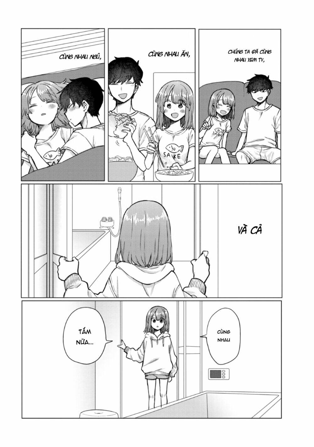 zettai ni furo ni hairitakunai kanojo vs zettai ni furo ni iretai kareshi chapter 49 - Next Chapter 50