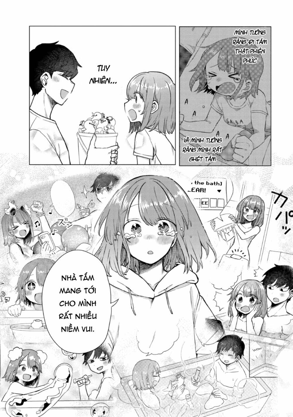 zettai ni furo ni hairitakunai kanojo vs zettai ni furo ni iretai kareshi chapter 49 - Next Chapter 50