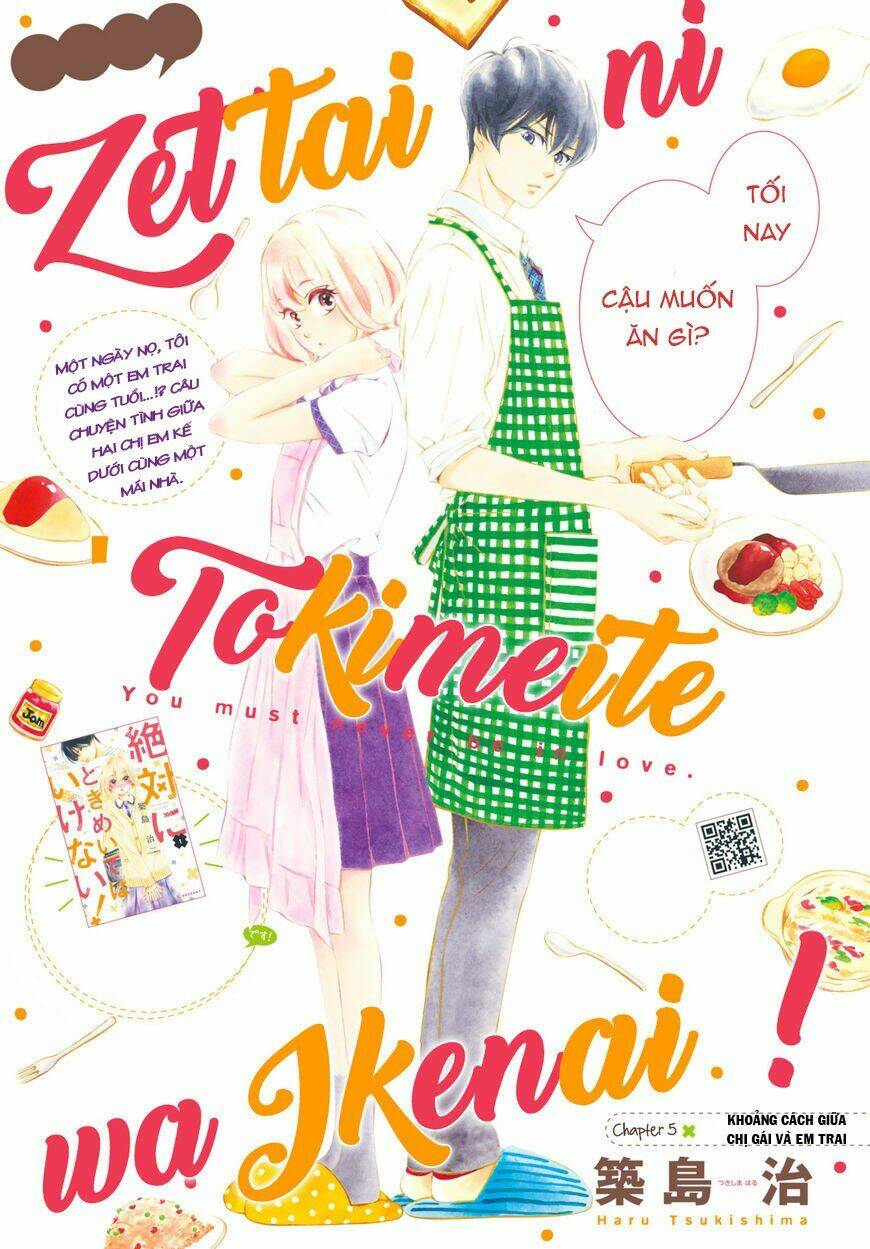 zettai ni tokimeite wa ikenai! chap 5 - Next chap 6