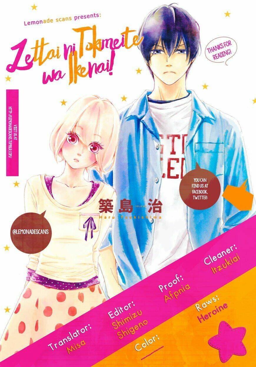 zettai ni tokimeite wa ikenai! chap 5 - Next chap 6