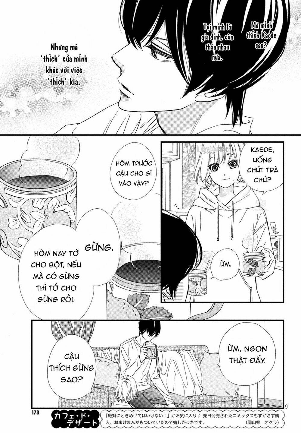 zettai ni tokimeite wa ikenai! chap 6 - Next chap 7